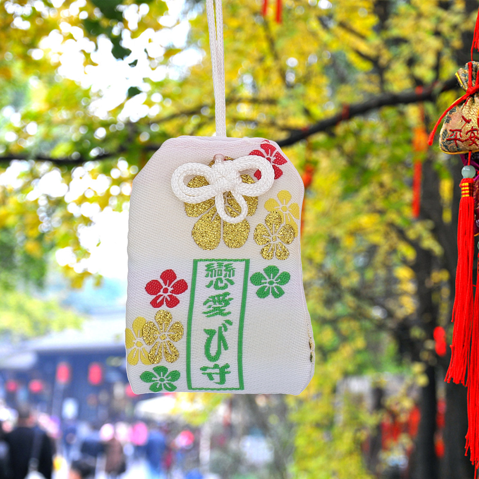 Home Decor Japanese - 5 Peças Amuleto Omamori Japonês: Bolsa