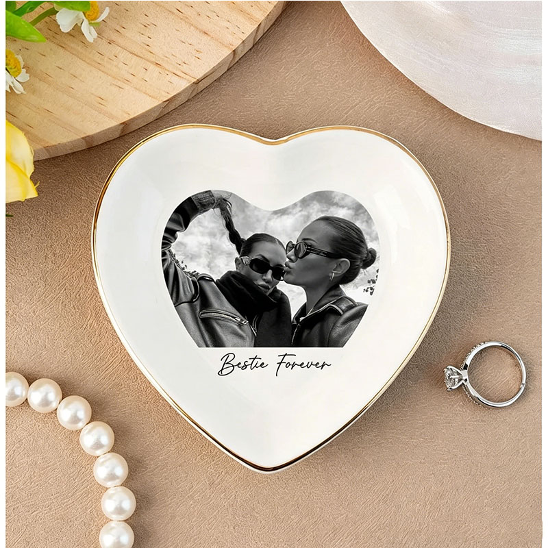 Ceramic Trinket Dish - Prato de Cerâmica Personalizado para Lembrança