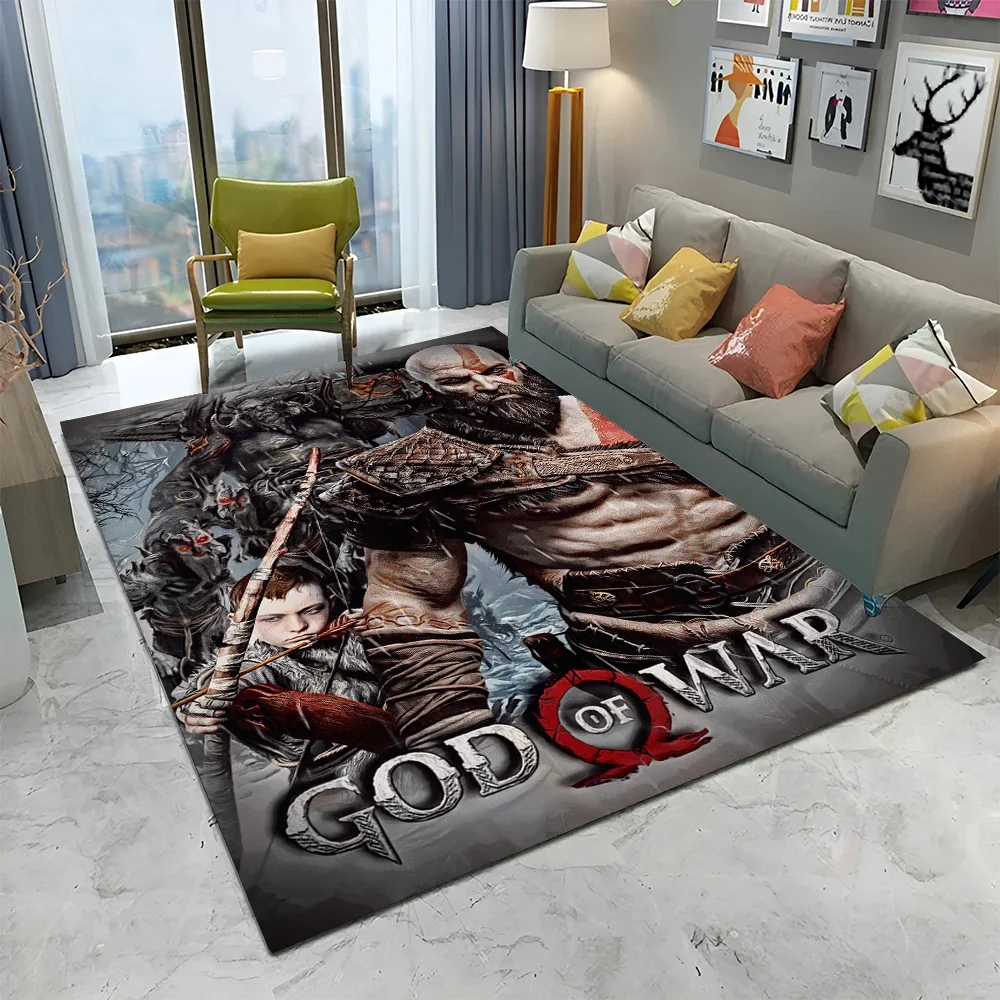 Home Decor Online Game - Tapete 3D God of War Gamer