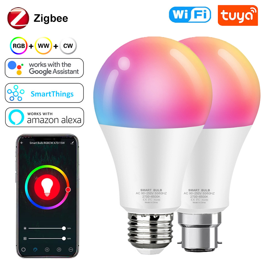 Home Decor App Free - Lâmpada LED Inteligente Zigbee 15W E27