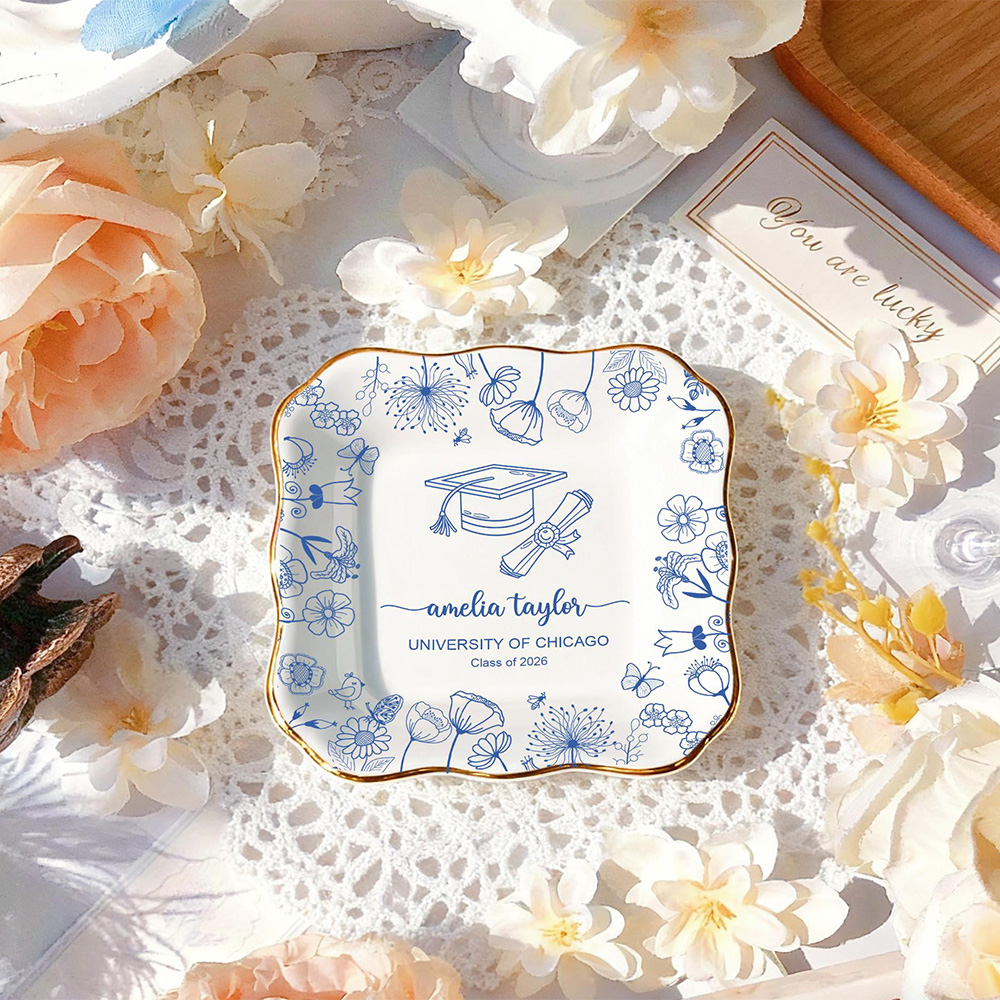Ceramic Trinket Dish - Prato de Cerâmica Personalizado para Fotos