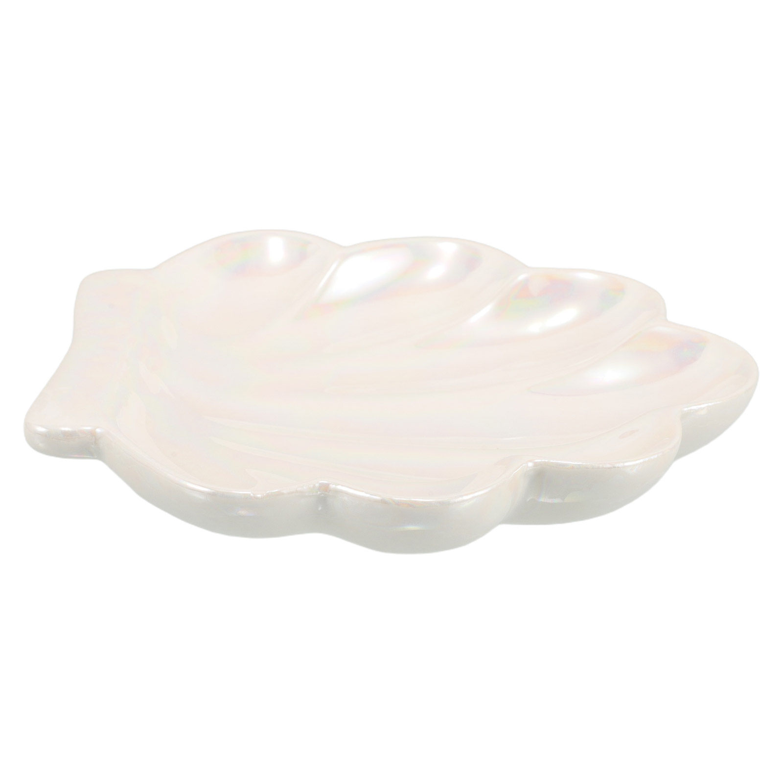 Ceramic Trinket Dish - Prato de Joias de Cerâmica Branca