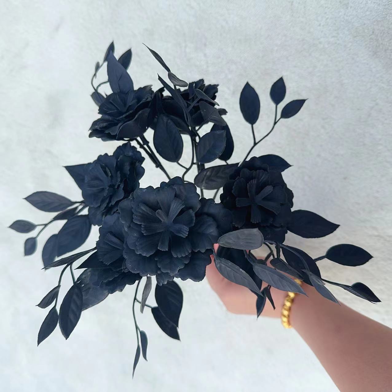 Preto halloween flor artificia - Home Decor Event avaliação e preço