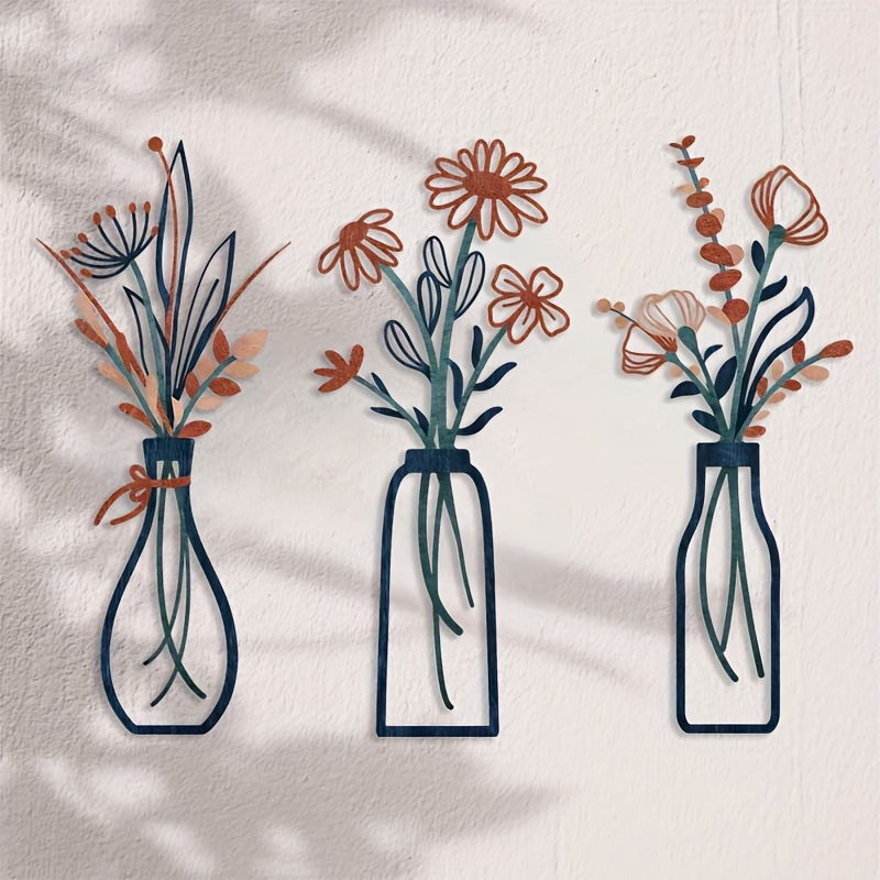 3 Grandes Esculturas Florais d - Home Decor Event avaliação e preço