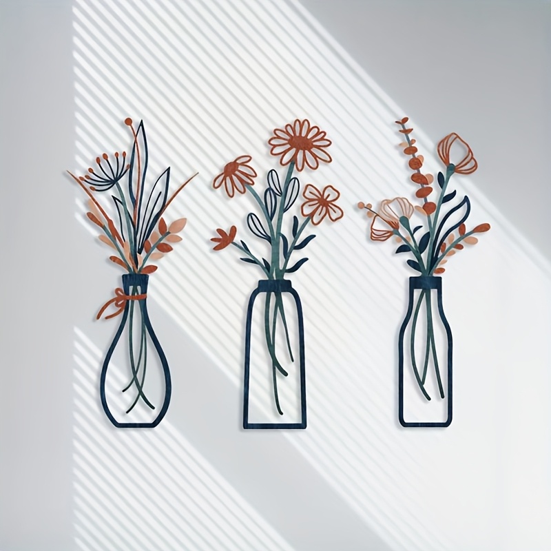 3 Grandes Esculturas Florais d - Home Decor Event avaliação e preço