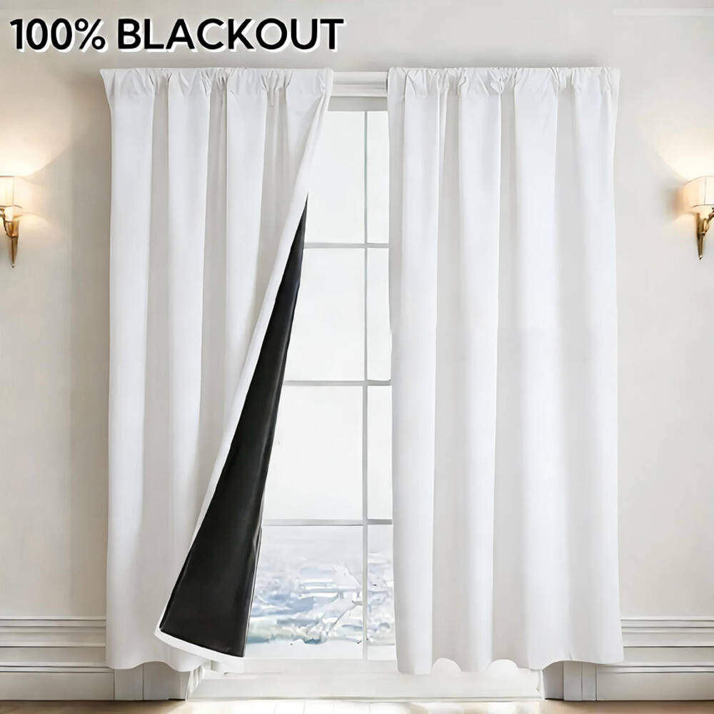 Cortina 100% Blackout com Forr - Home Decor Wall Panels avaliação e preço