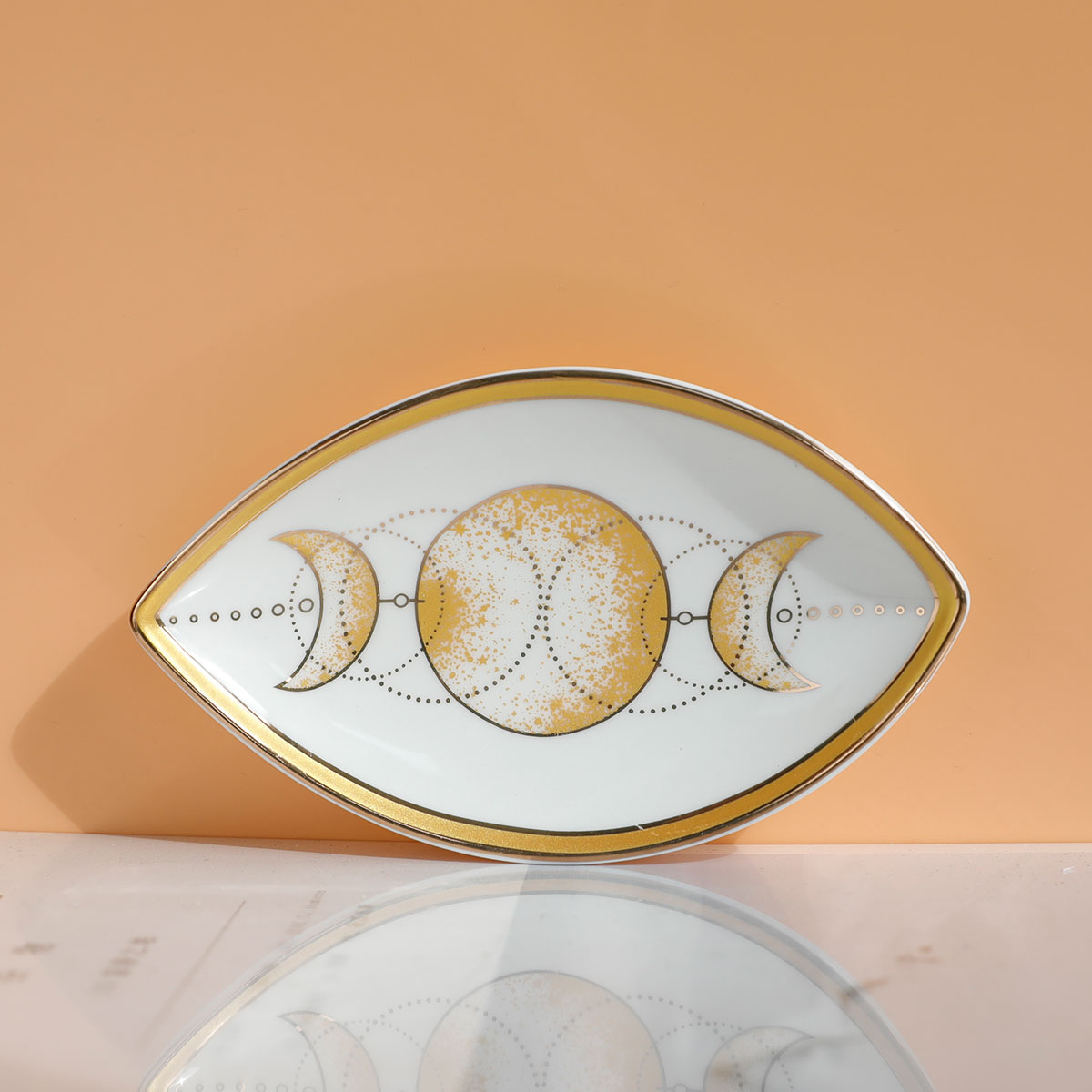 Prato de berloque anel prato c - Ceramic Trinket Dish avaliação e preço