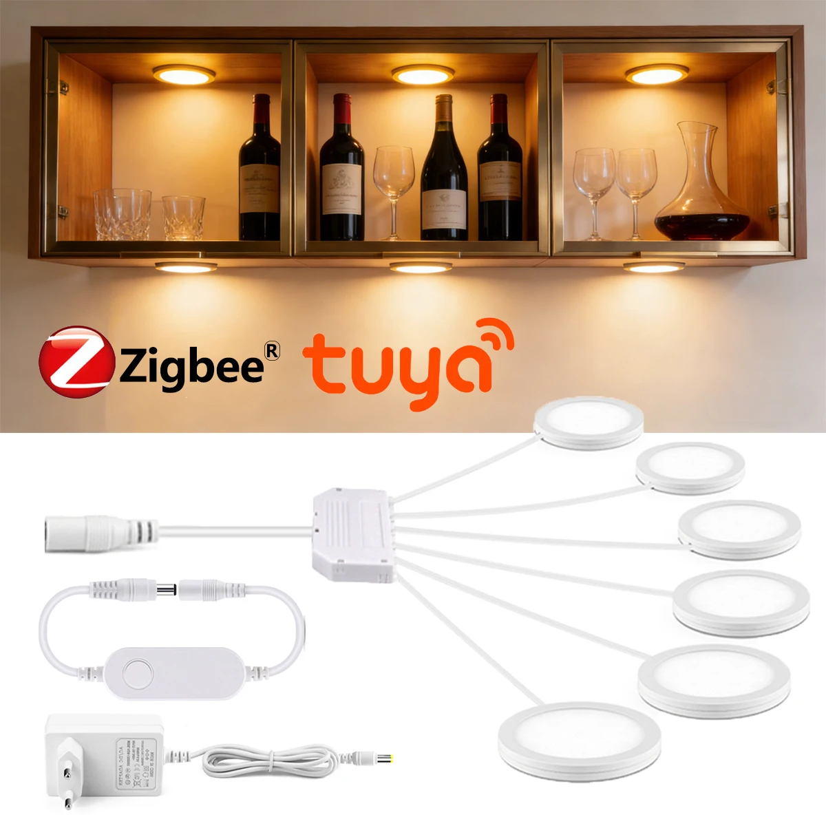 Luz LED Inteligente Zigbee Tuy - Home Decor App Free avaliação e preço