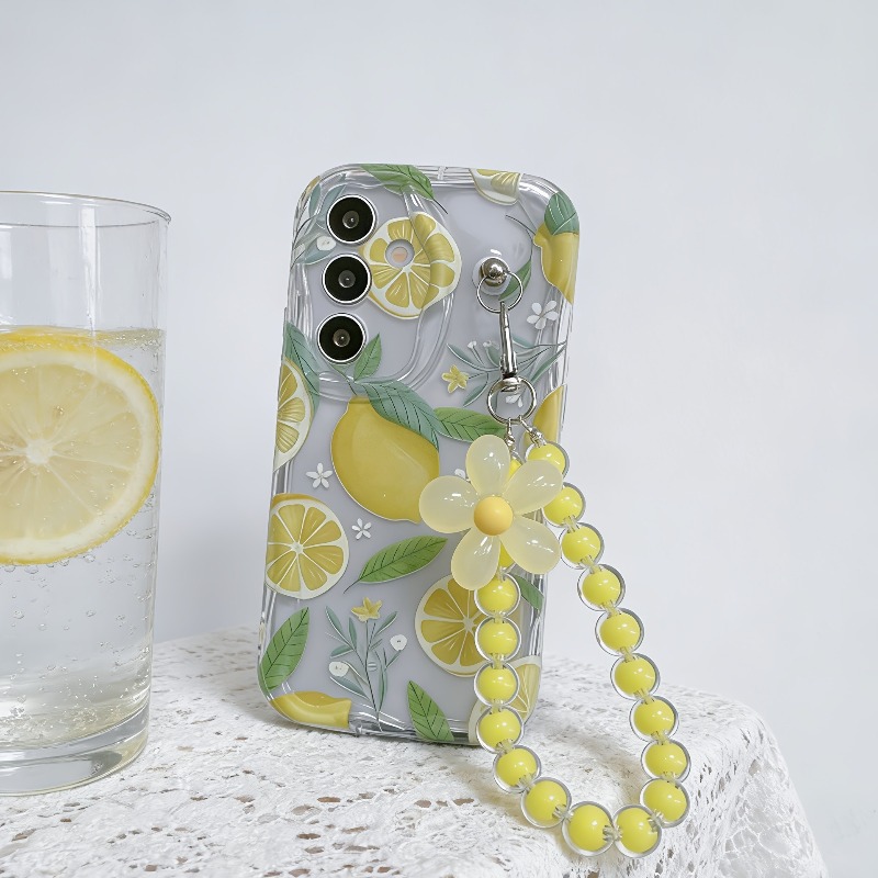Capa de Celular com Cordão e E - Home Decor Yellow avaliação e preço