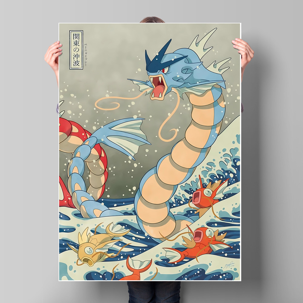 Pôster de lona com personagem  - Home Decor Japanese avaliação e preço