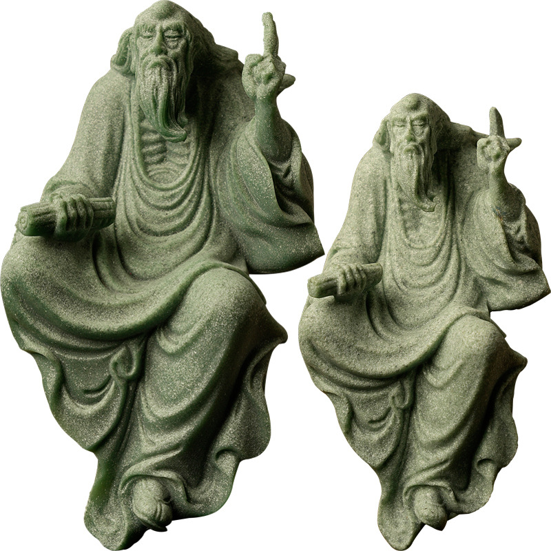 Nova Estátua de Laozi em Estil - Home Decor Zen Style avaliação e preço