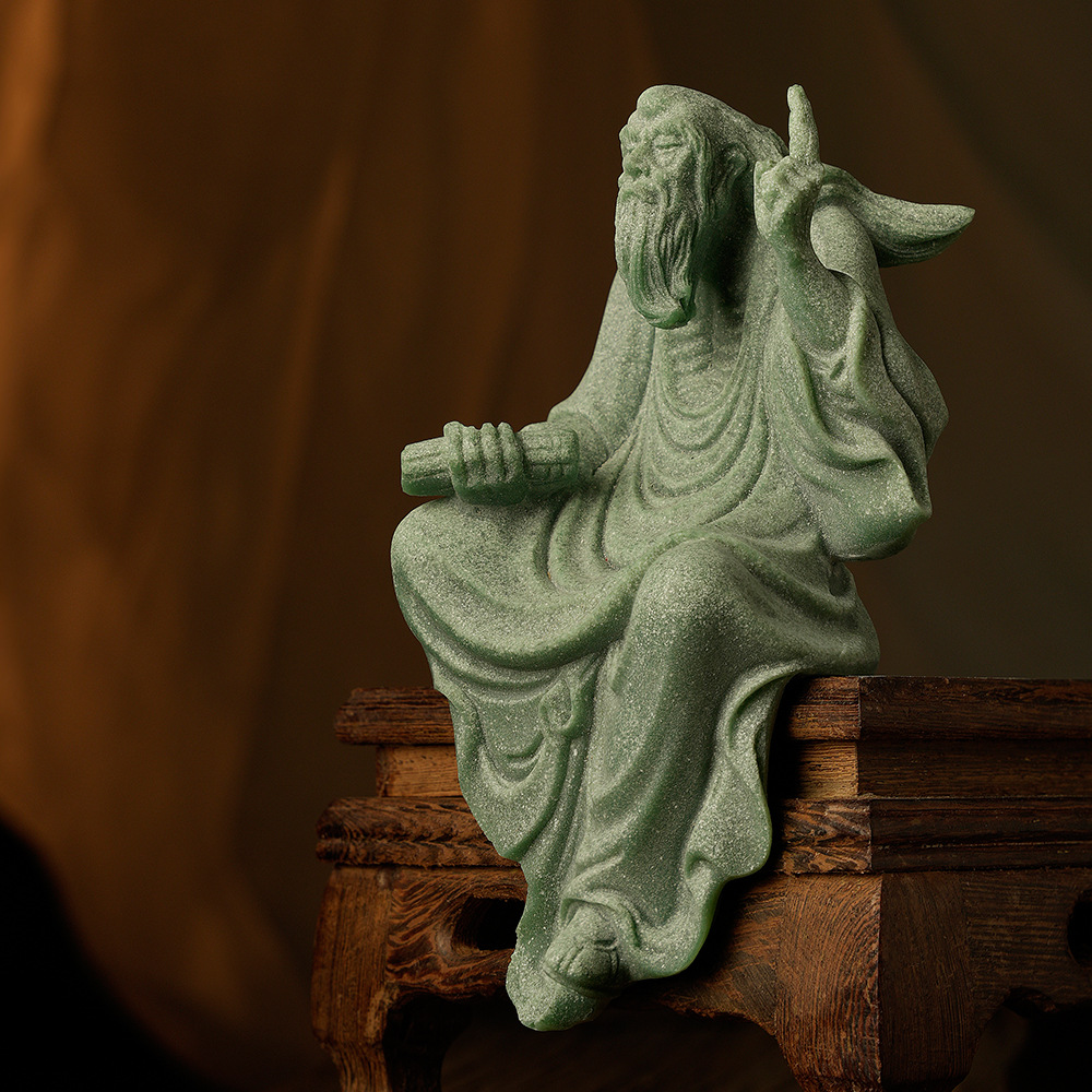 Nova Estátua de Laozi em Estil - Home Decor Zen Style avaliação e preço