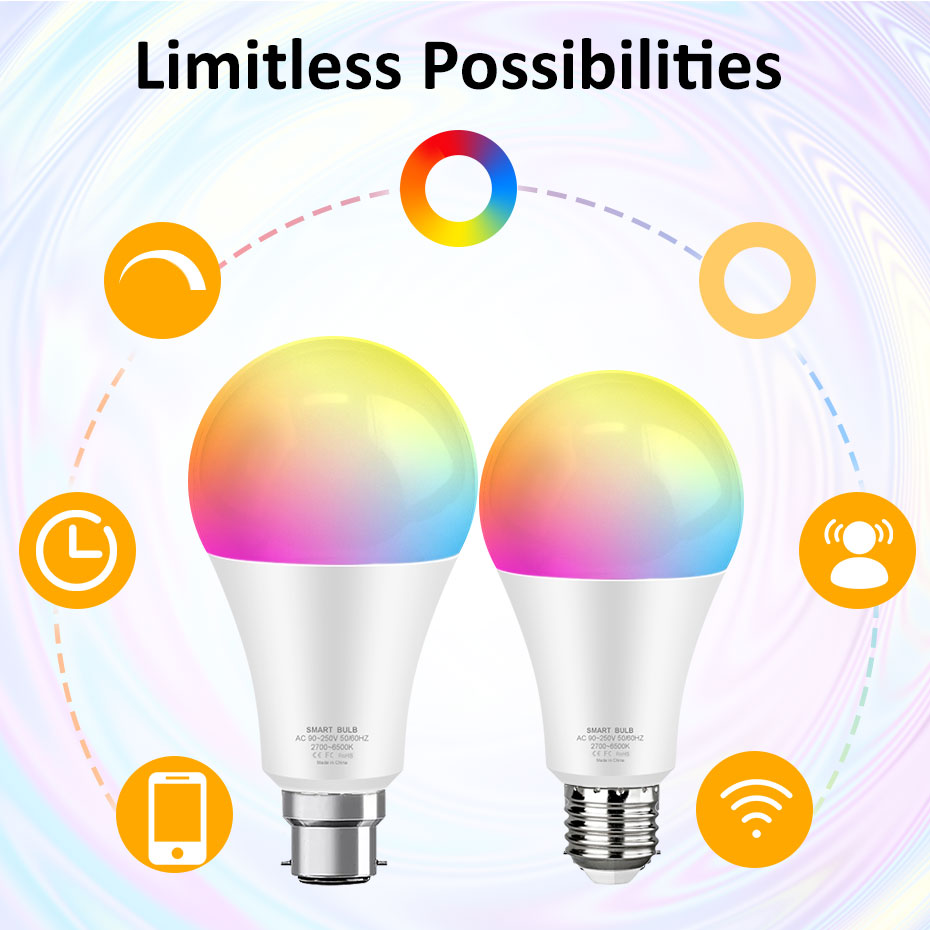 Lâmpada LED Inteligente Zigbee - Home Decor App Free avaliação e preço