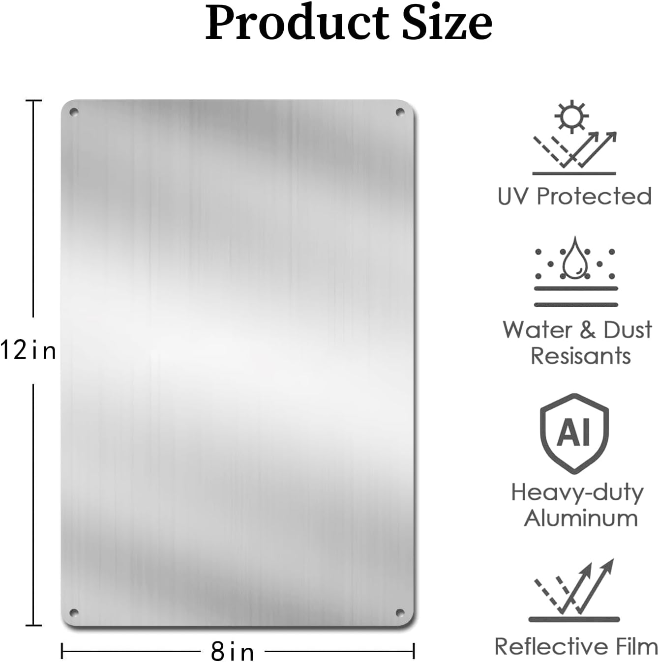 Placa de Metal Vintage com Tem - Home Decor Wall Panels avaliação e preço