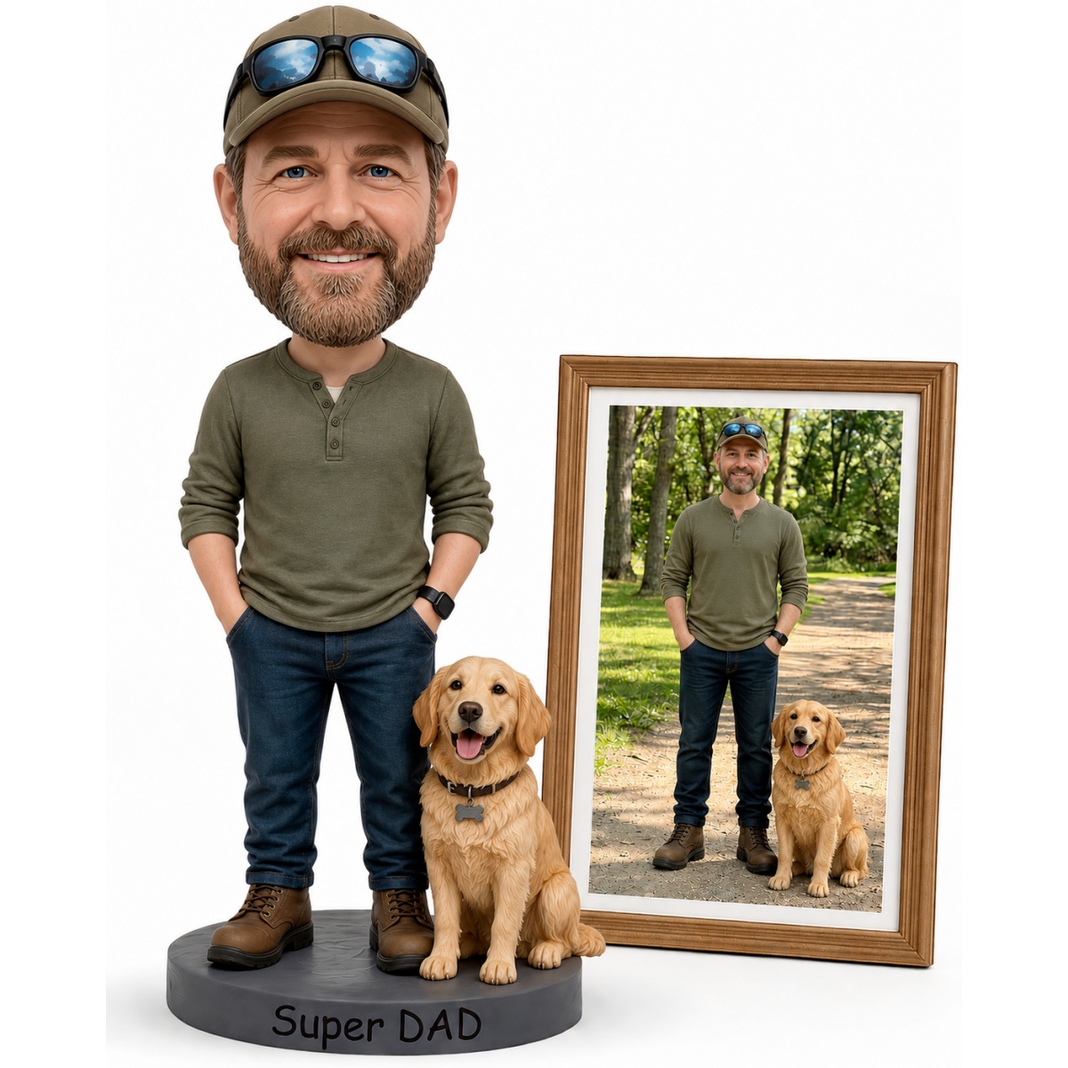 Bobblehead Personalizado de Pe - Home Decor From Clay avaliação e preço