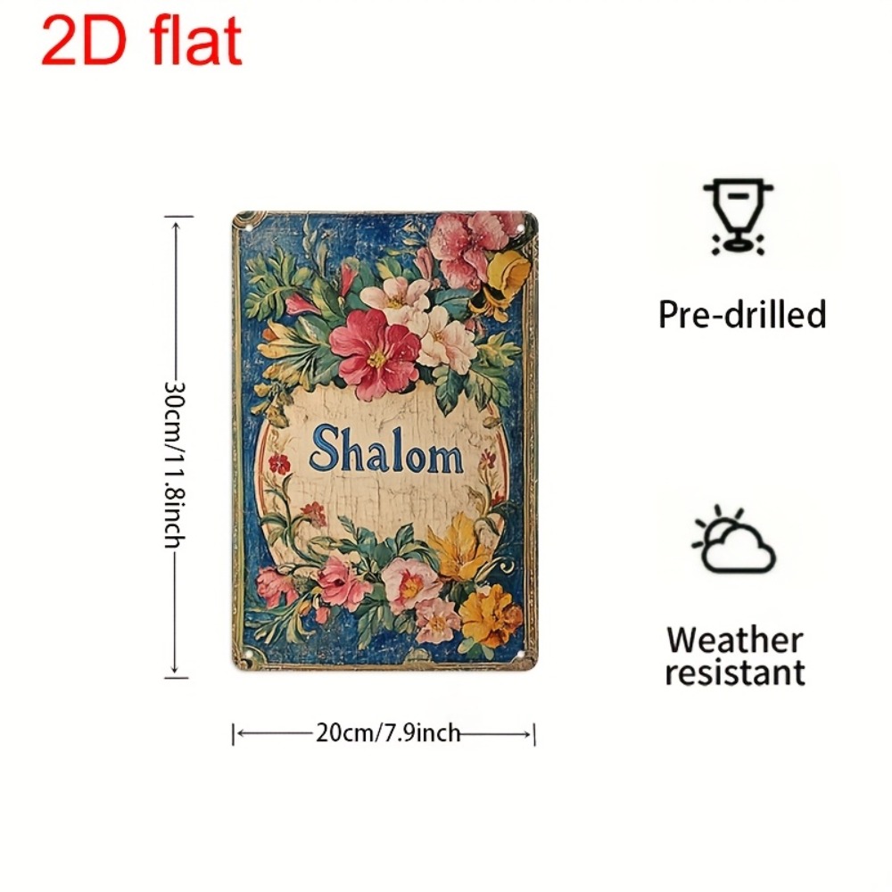 CIFBUY Arte de parede de alumí - Home Decor Vintage avaliação e preço