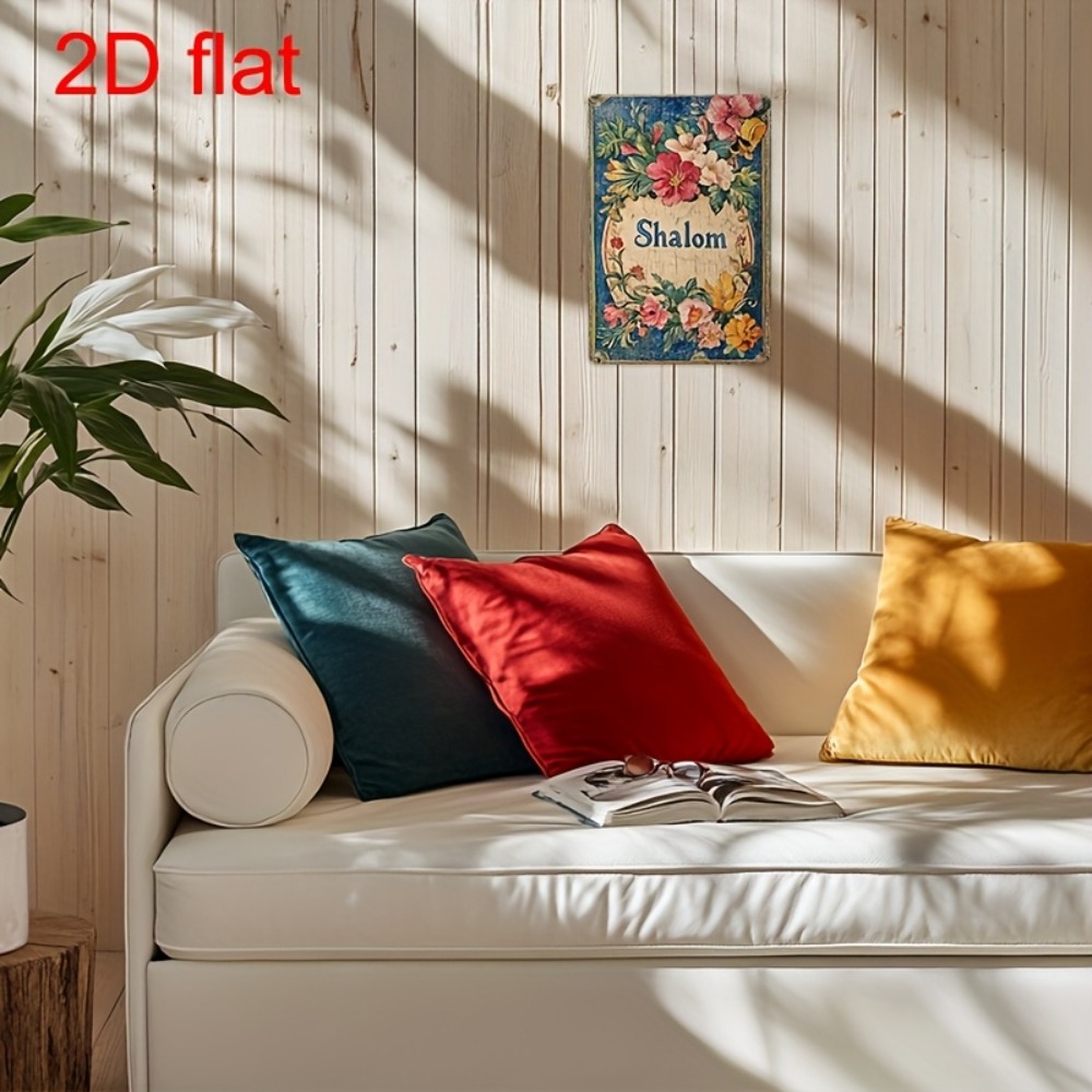 CIFBUY Arte de parede de alumí - Home Decor Vintage avaliação e preço