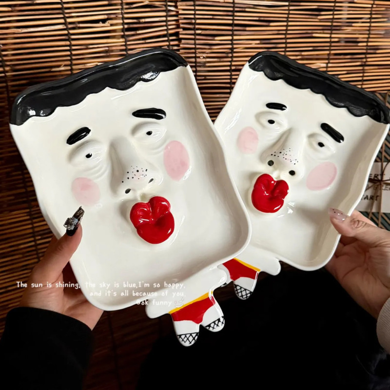 Prato de Cerâmica Abstrato com - Ceramic Trinket Dish avaliação e preço